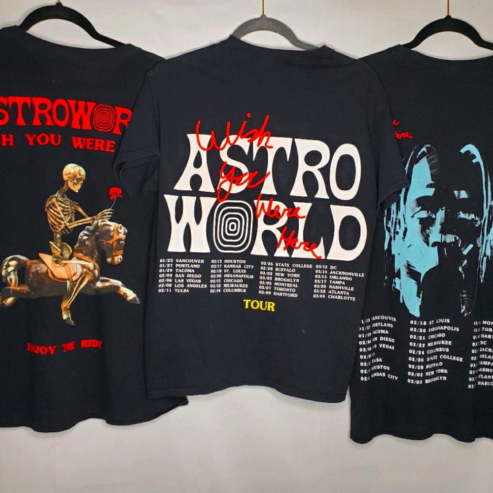 Astroworld/travis lot of 3